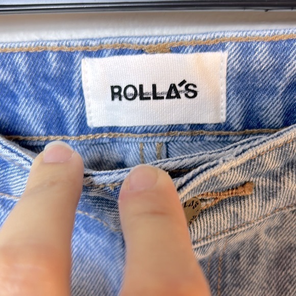 Rolla’s Original Straight Leg Jean in City Worn - Picture 10 of 14